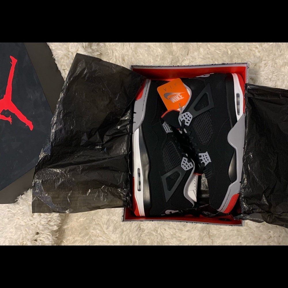 Size 15 - Jordan Nike Air 3 And 4 Dead stock Retro OG Playoffs - Picture 9 of 10